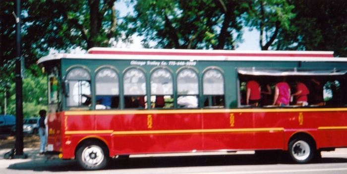 Autobus v Chicagu