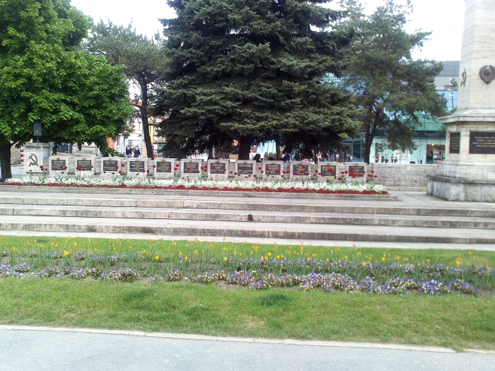 Pamätník vojakom Červenej armády v Košiciach