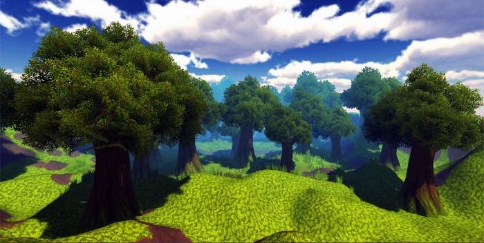 3dUnity-virtuálny les