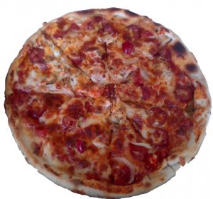  Salamová pizza