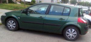 Zelený renault